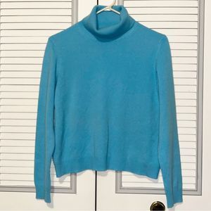 Valerie Stevens 100% Cashmere Turtleneck Sweater Sz Large